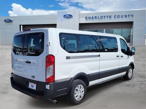 Oxford White 2023 Ford Transit-350 XLT