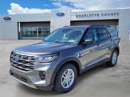 Carbonized Gray Metallic 2026 Ford Explorer Active