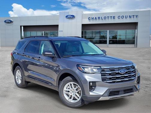 Carbonized Gray Metallic 2026 Ford Explorer Active