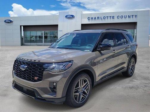 Gray 2026 Ford Explorer ST