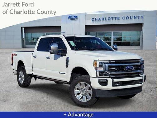Star White 2022 Ford F-250 Platinum