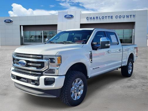 Star White 2022 Ford F-250 Platinum