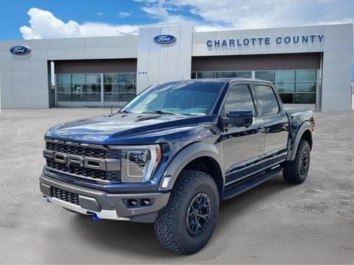 Blue Metallic 2023 Ford F-150 Raptor