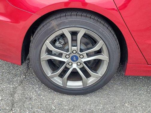 Red Metallic 2020 Ford Fusion Hybrid Titanium