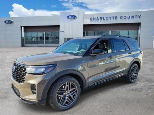Gray 2026 Ford Explorer ST-Line