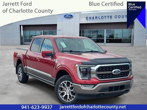 Rapid Red Metallic Tinted Clearcoat 2023 Ford F-150 King Ranch