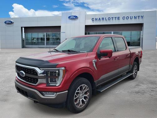 Rapid Red Metallic Tinted Clearcoat 2023 Ford F-150 King Ranch