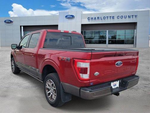 Rapid Red Metallic Tinted Clearcoat 2023 Ford F-150 King Ranch
