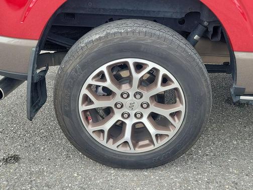Rapid Red Metallic Tinted Clearcoat 2023 Ford F-150 King Ranch