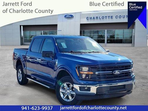 Blue Metallic 2025 Ford F-150 XLT