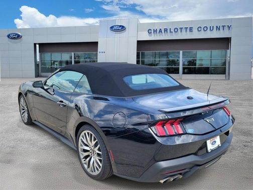 Shadow Black 2025 Ford Mustang GT Premium