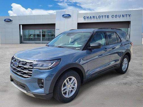 Vapor Blue Metallic 2026 Ford Explorer Active