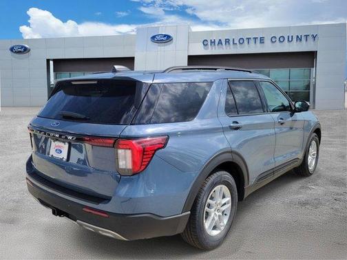 Vapor Blue Metallic 2026 Ford Explorer Active