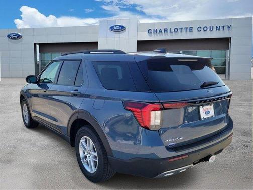 Vapor Blue Metallic 2026 Ford Explorer Active