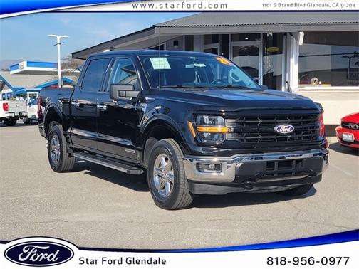 AGATE BLACK METALLIC 2024 Ford F-150 XLT Truck