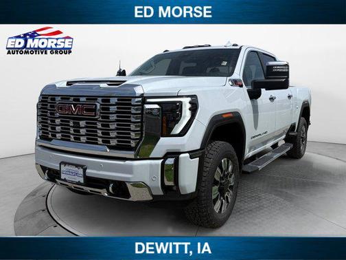Glacier White Tricoat 2026 GMC Sierra 2500 Denali