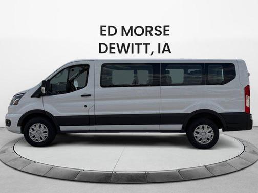 Oxford White 2023 Ford Transit-350 XLT