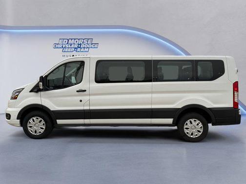 Oxford White 2023 Ford Transit-350 XLT