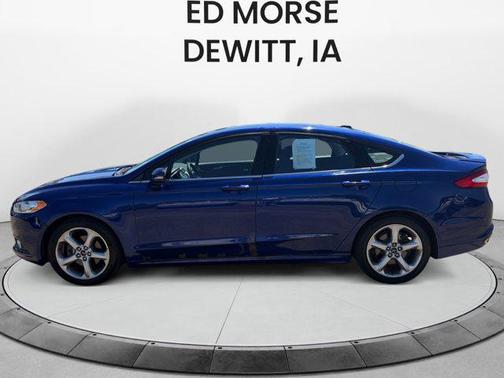 Deep Impact Blue 2016 Ford Fusion SE