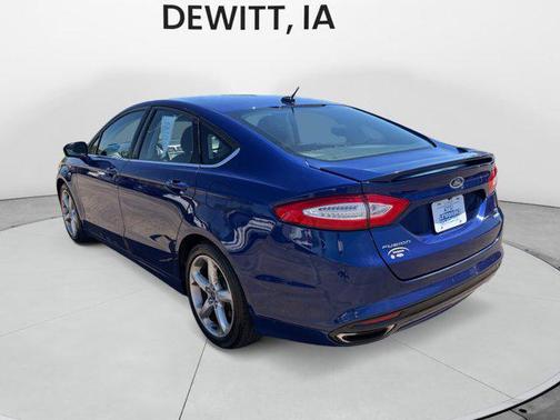 Deep Impact Blue 2016 Ford Fusion SE