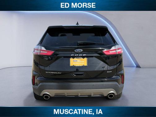 Agate Black Metallic 2024 Ford Edge Titanium