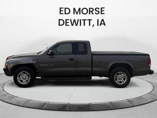 Graphite Metallic Clearcoat 2002 Dodge Dakota Sport Club Cab