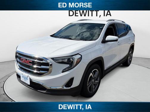Summit White 2019 GMC Terrain SLT