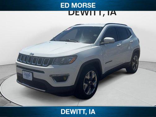 White Clearcoat 2021 Jeep Compass Limited