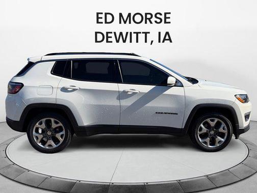 White Clearcoat 2021 Jeep Compass Limited