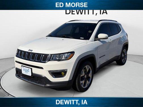 White Clearcoat 2021 Jeep Compass Limited
