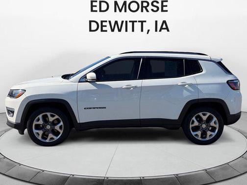 White Clearcoat 2021 Jeep Compass Limited