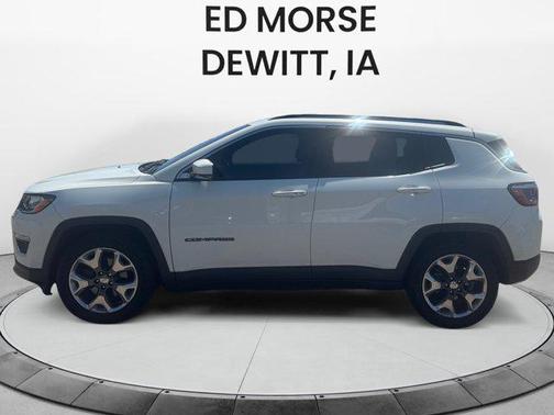 White Clearcoat 2021 Jeep Compass Limited