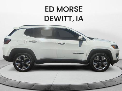 White Clearcoat 2021 Jeep Compass Limited