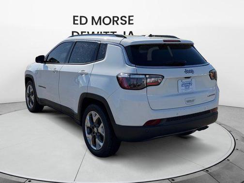 White Clearcoat 2021 Jeep Compass Limited
