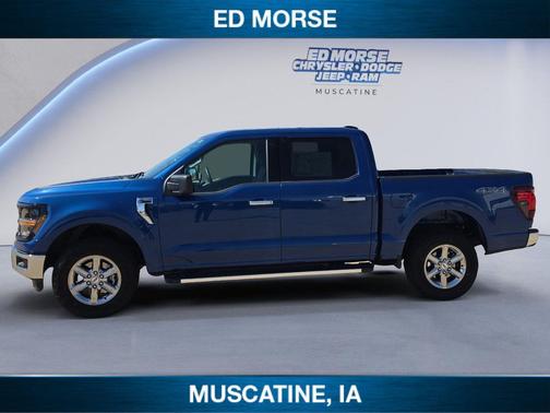 Atlas Blue Metallic 2025 Ford F-150 XLT
