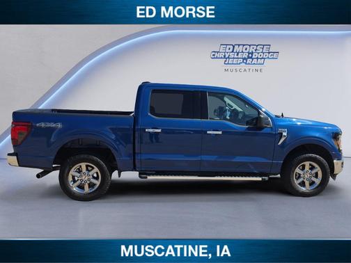 Atlas Blue Metallic 2025 Ford F-150 XLT