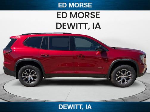 Volcanic Red Tintcoat 2026 GMC Acadia AT4 AWD