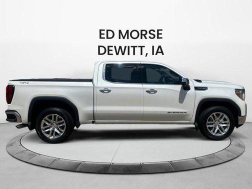 White Frost Tricoat 2019 GMC Sierra 1500 SLT