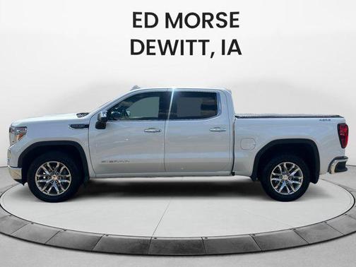 White Frost Tricoat 2019 GMC Sierra 1500 SLT