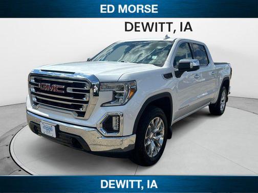 White Frost Tricoat 2019 GMC Sierra 1500 SLT