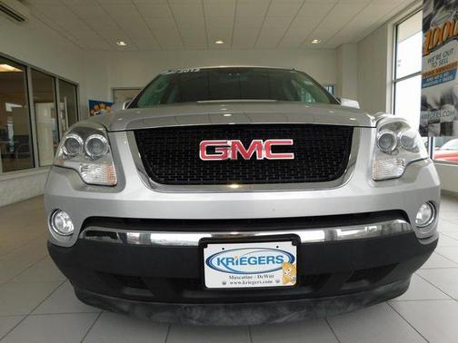Silver 2012 GMC Acadia SLE
