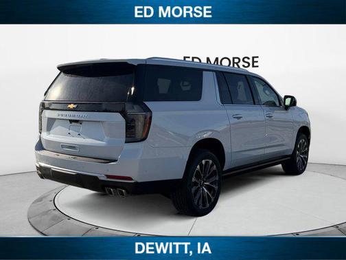 Polar White Tricoat 2026 Chevrolet Suburban High Country, 4WD
