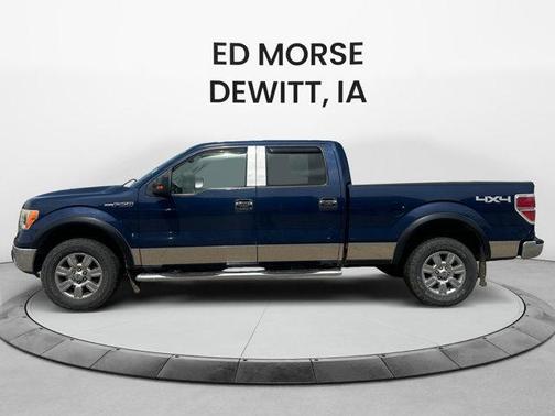 Blue 2010 Ford F-150 XLT