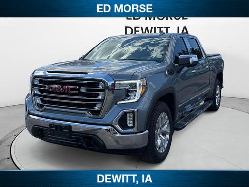 Satin Steel Metallic 2021 GMC Sierra 1500 SLT