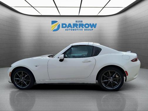 Crystal White Pearl 2017 Mazda MX-5 Miata RF Grand Touring