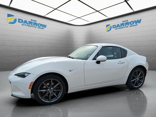 Crystal White Pearl 2017 Mazda MX-5 Miata RF Grand Touring