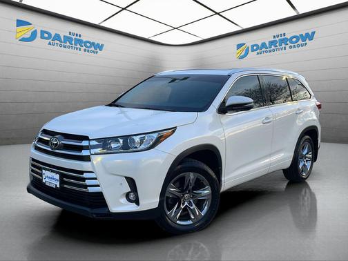 Blizzard Pearl 2019 Toyota Highlander Limited Platinum