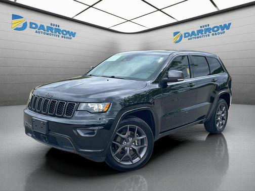 Diamond Black Crystal Pearlcoat 2021 Jeep Grand Cherokee 80th Anniversary 4x4
