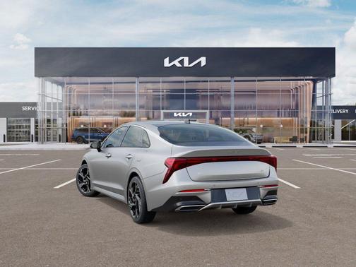 Steel Matte Gray 2025 Kia K5 GT-Line