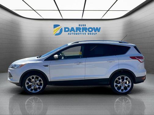 White Platinum Clearcoat Metallic 2016 Ford Escape Titanium